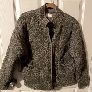 Jacket from Z Supply. Size M. Camo/animal print.